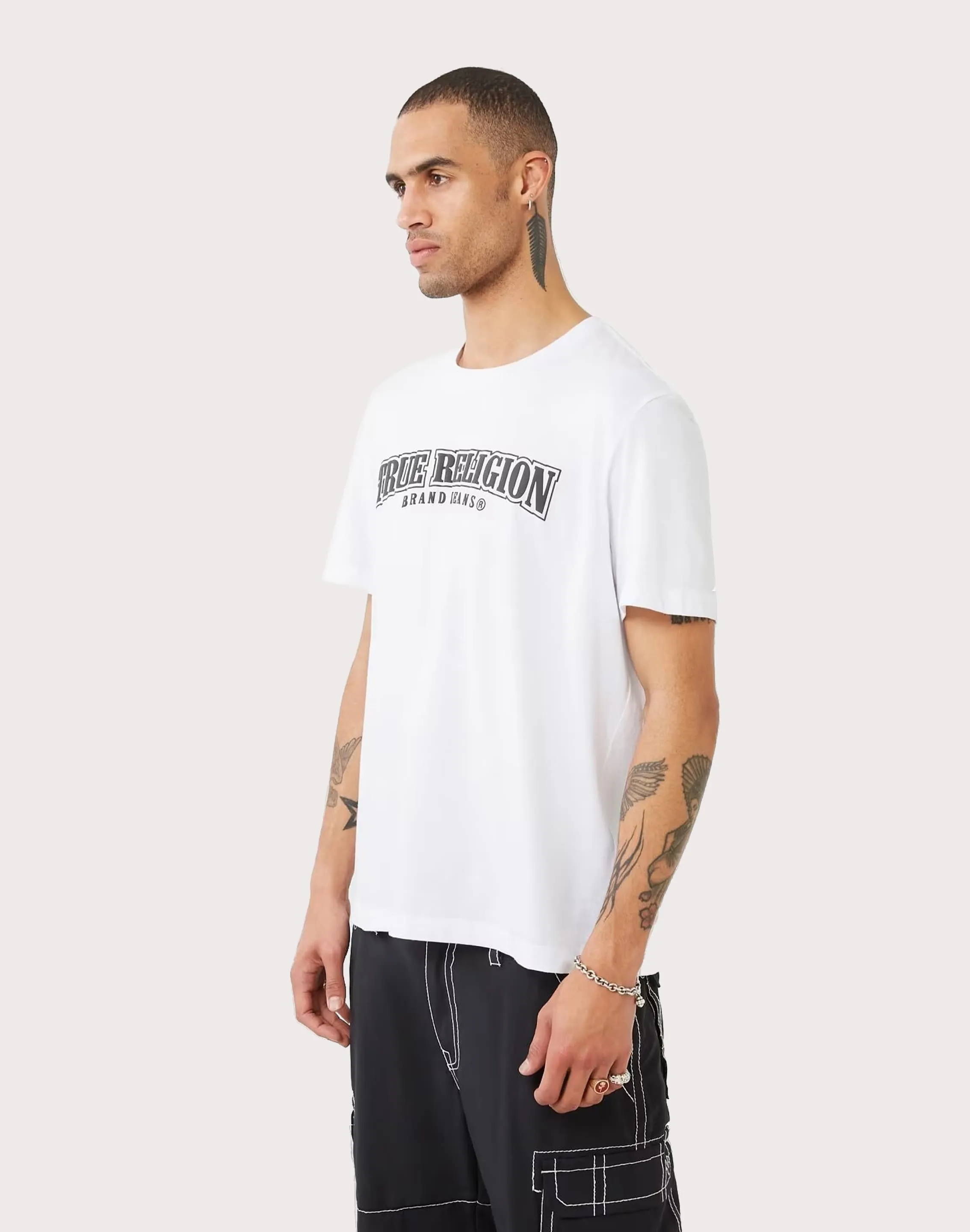 True Religion Painted Horseshoe Relaxed Tee