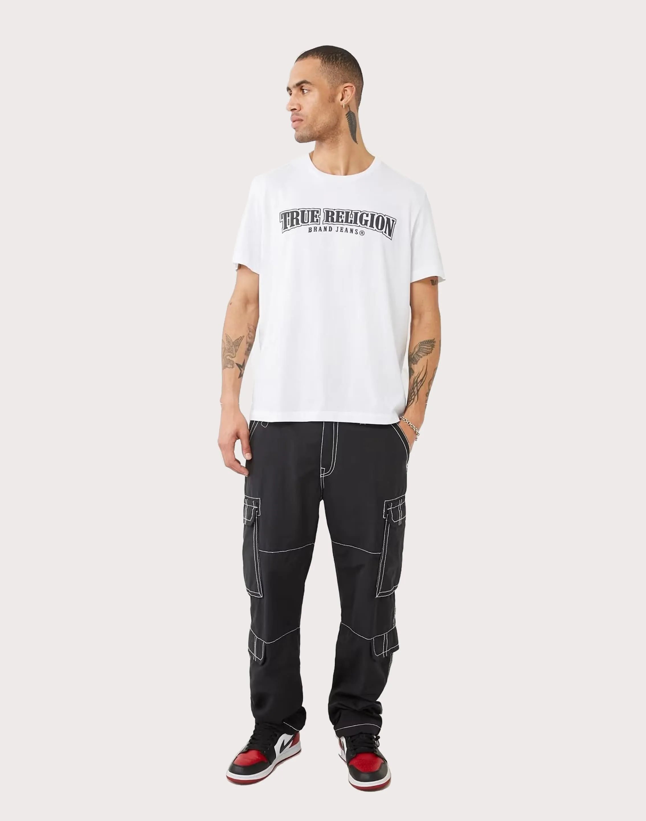 True Religion Painted Horseshoe Relaxed Tee