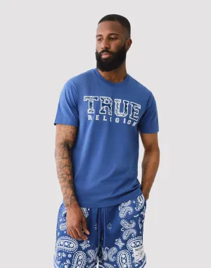 True Religion Paisley Logo Tee