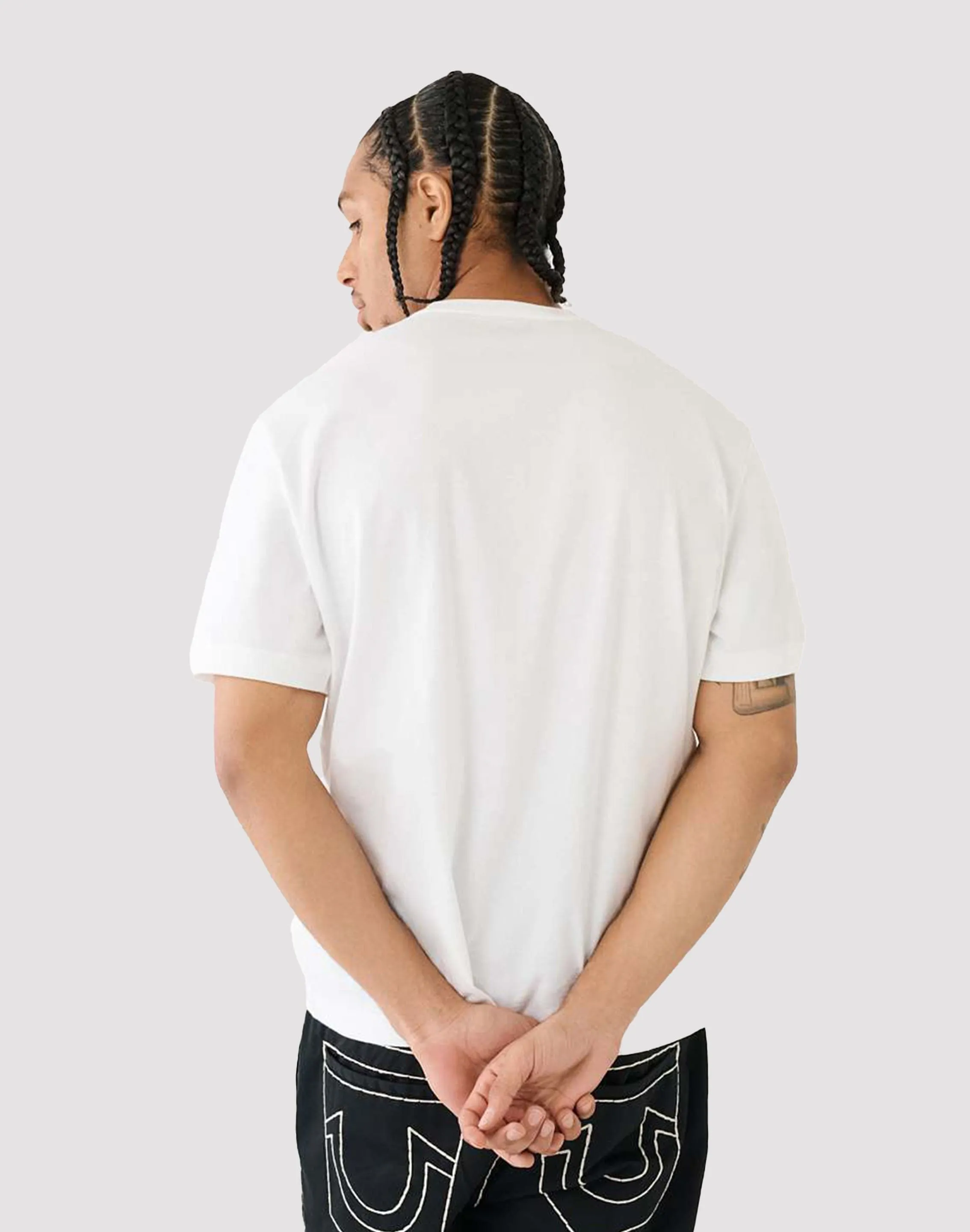 True Religion Photo Graphic White Tee