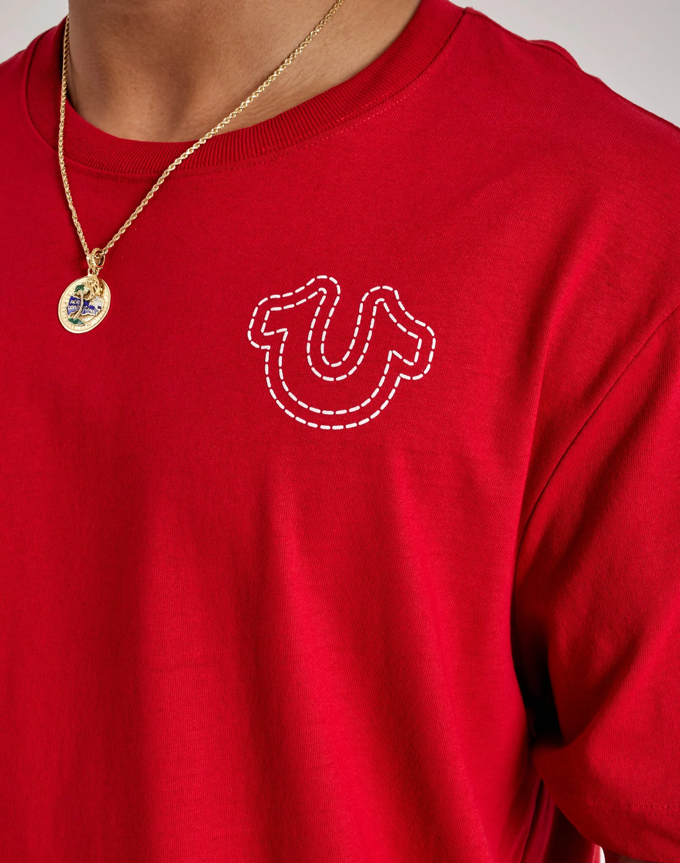 True Religion Puff Stitch Tee