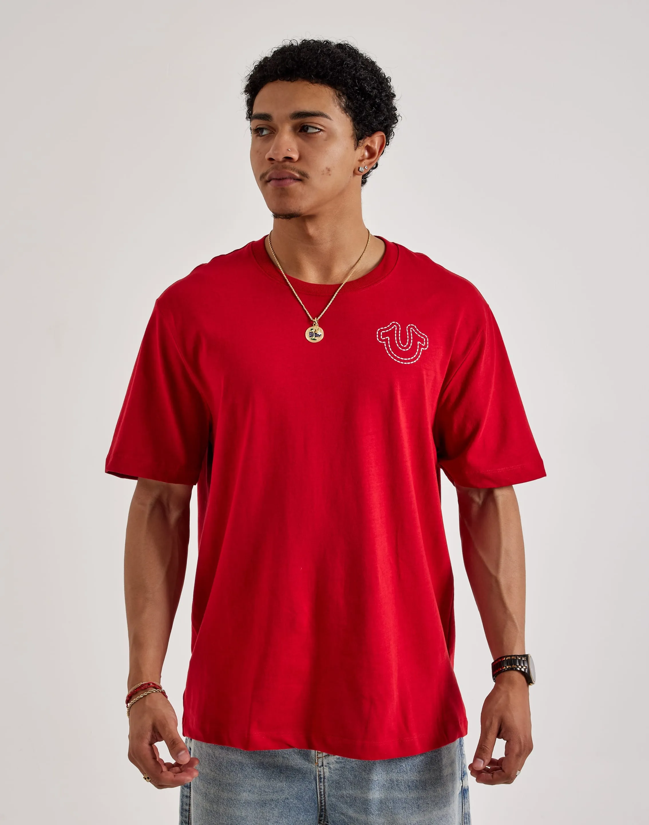 True Religion Puff Stitch Tee