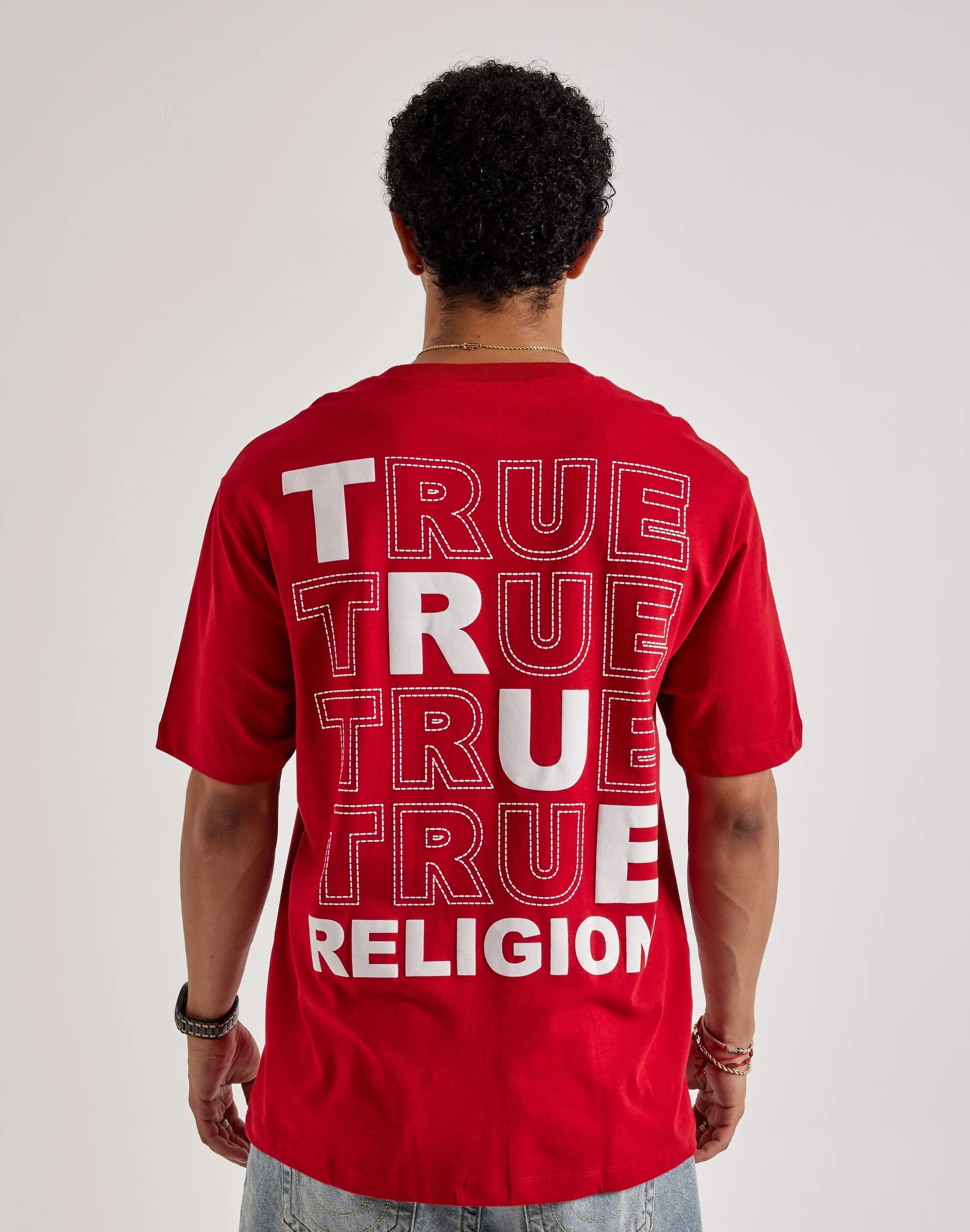 True Religion Puff Stitch Tee