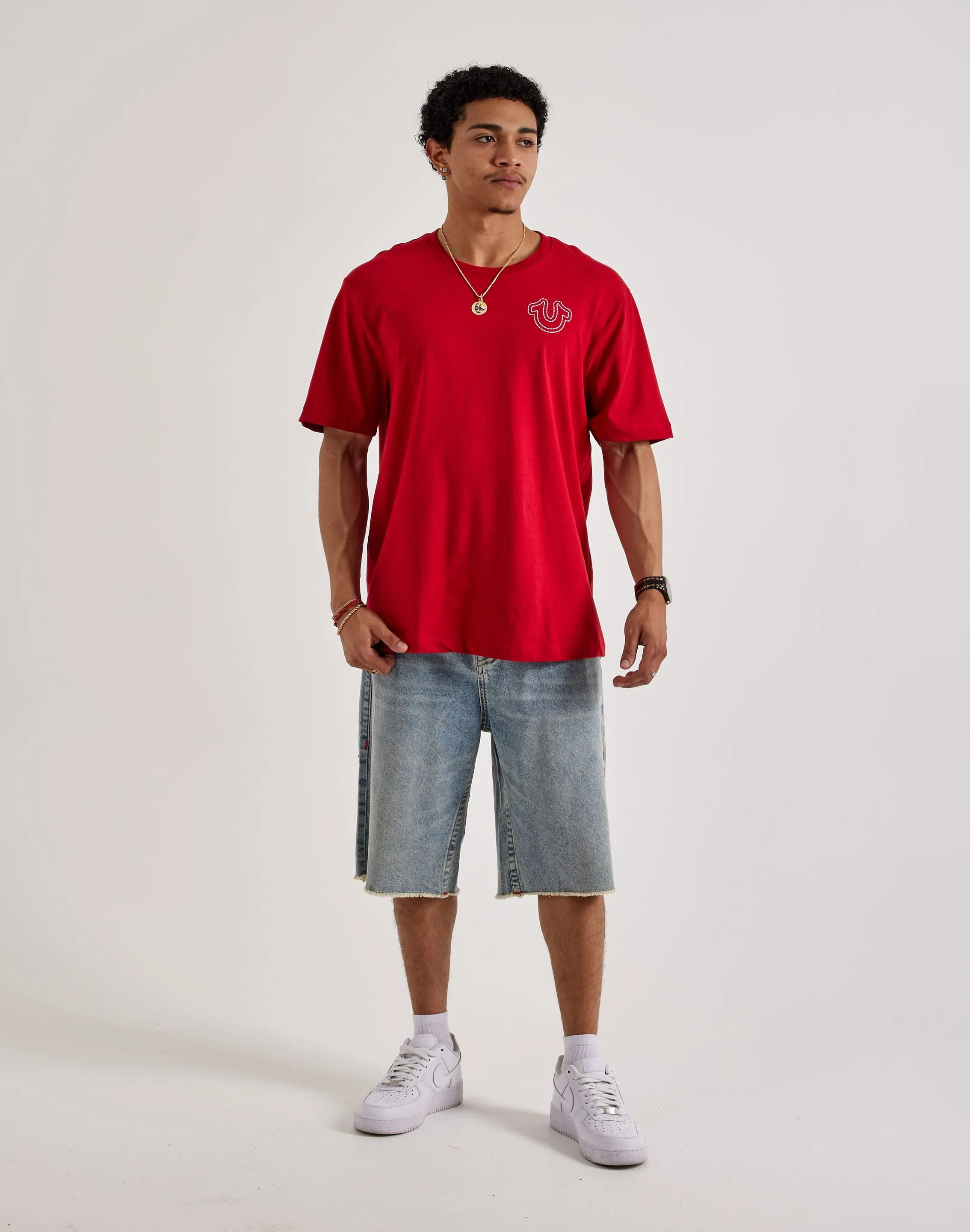 True Religion Puff Stitch Tee