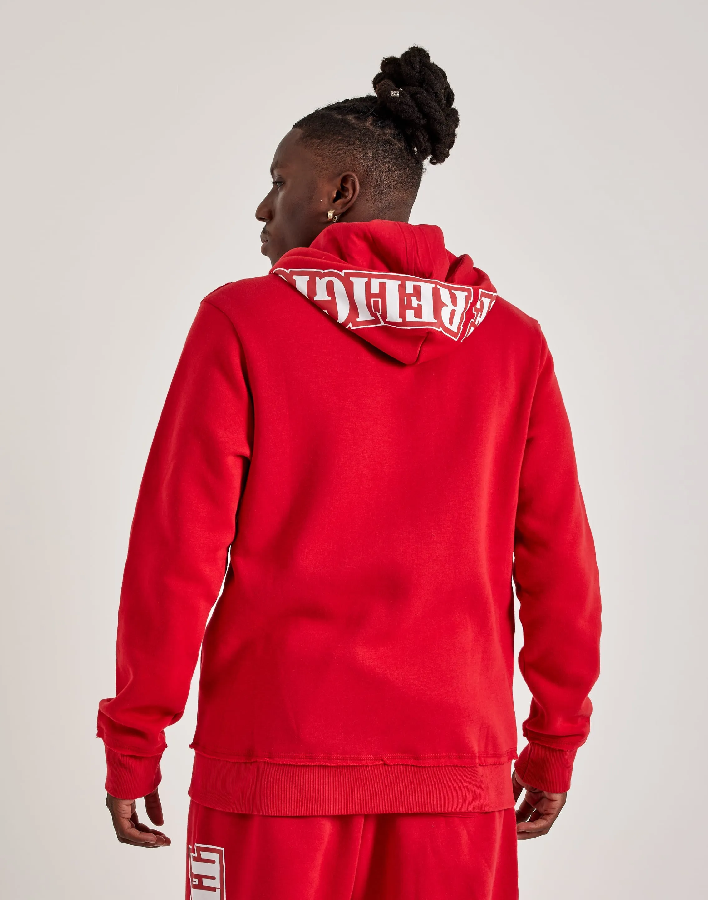 True Religion Raw Exaggerated Icon Full-Zip Hoodie