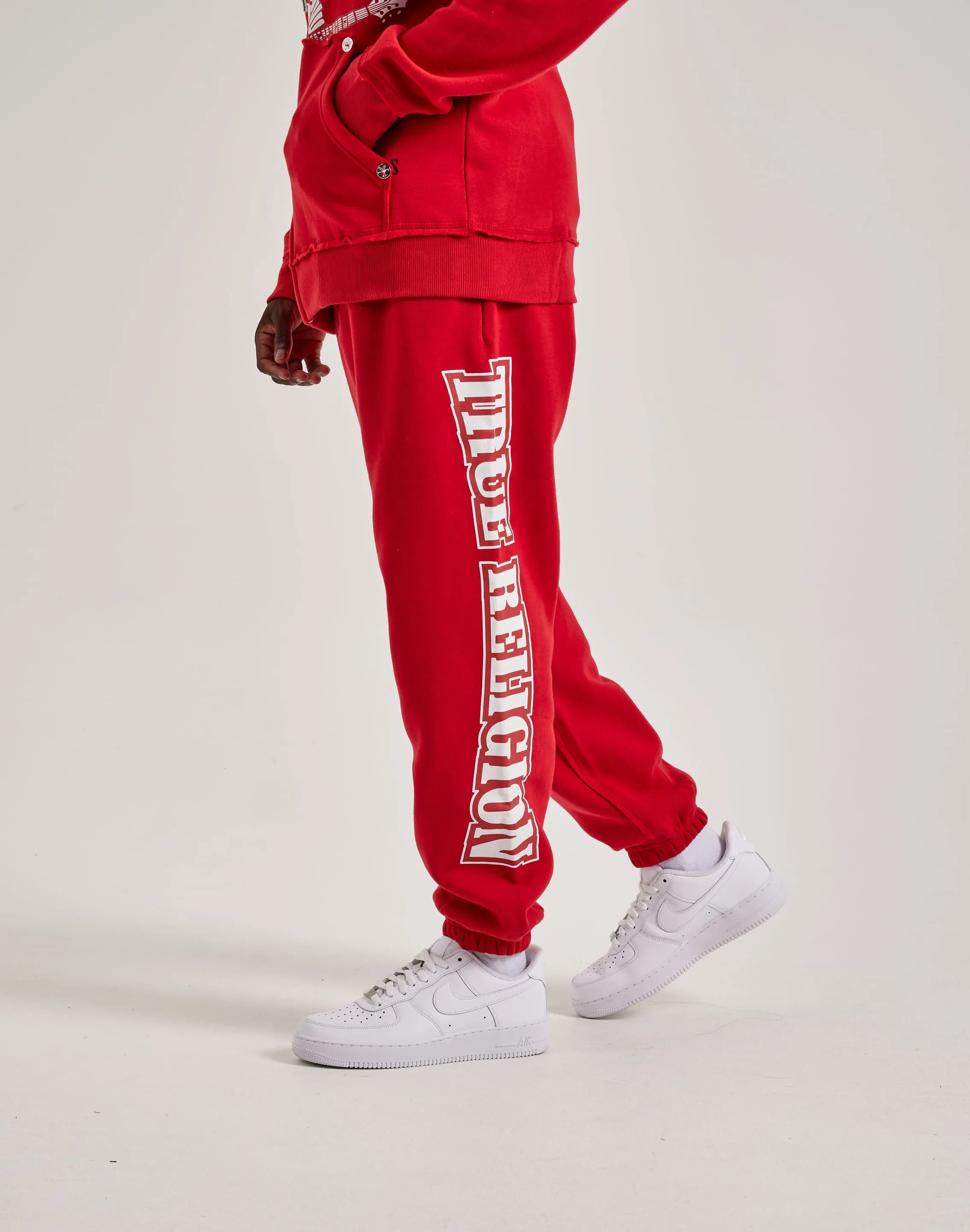 True Religion Raw Exaggerated Icon Joggers
