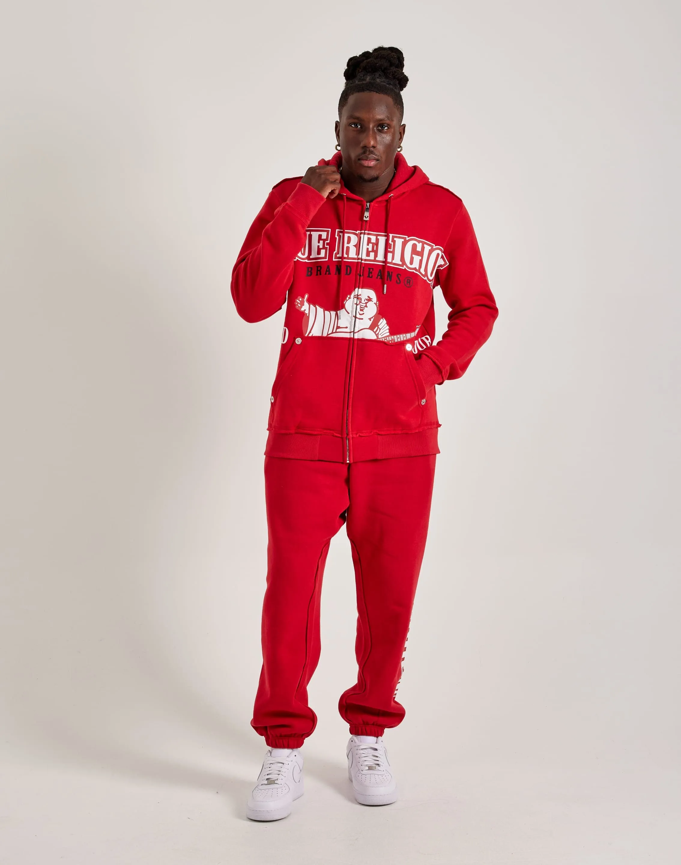 True Religion Raw Exaggerated Icon Joggers