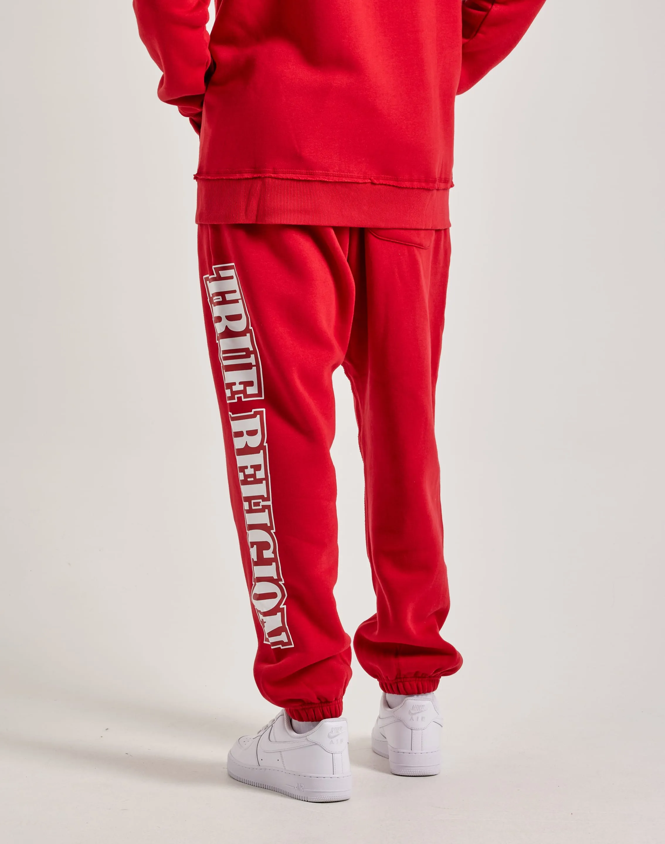 True Religion Raw Exaggerated Icon Joggers