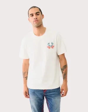 True Religion Reaper Cream Tee