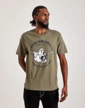 True Religion Rhinestone Buddha Tee