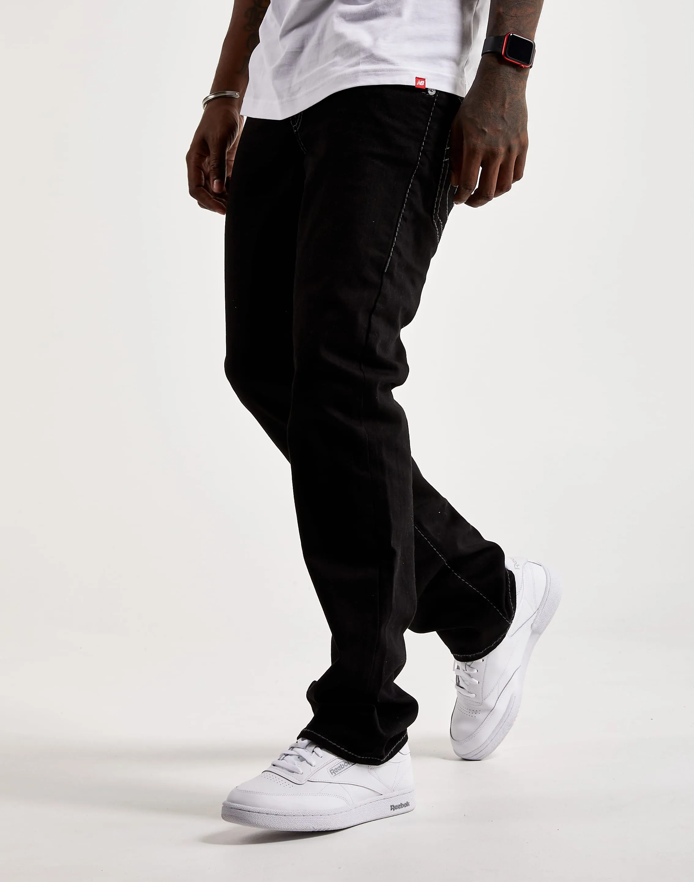 True Religion Ricky Big T Stitch Straight Jeans