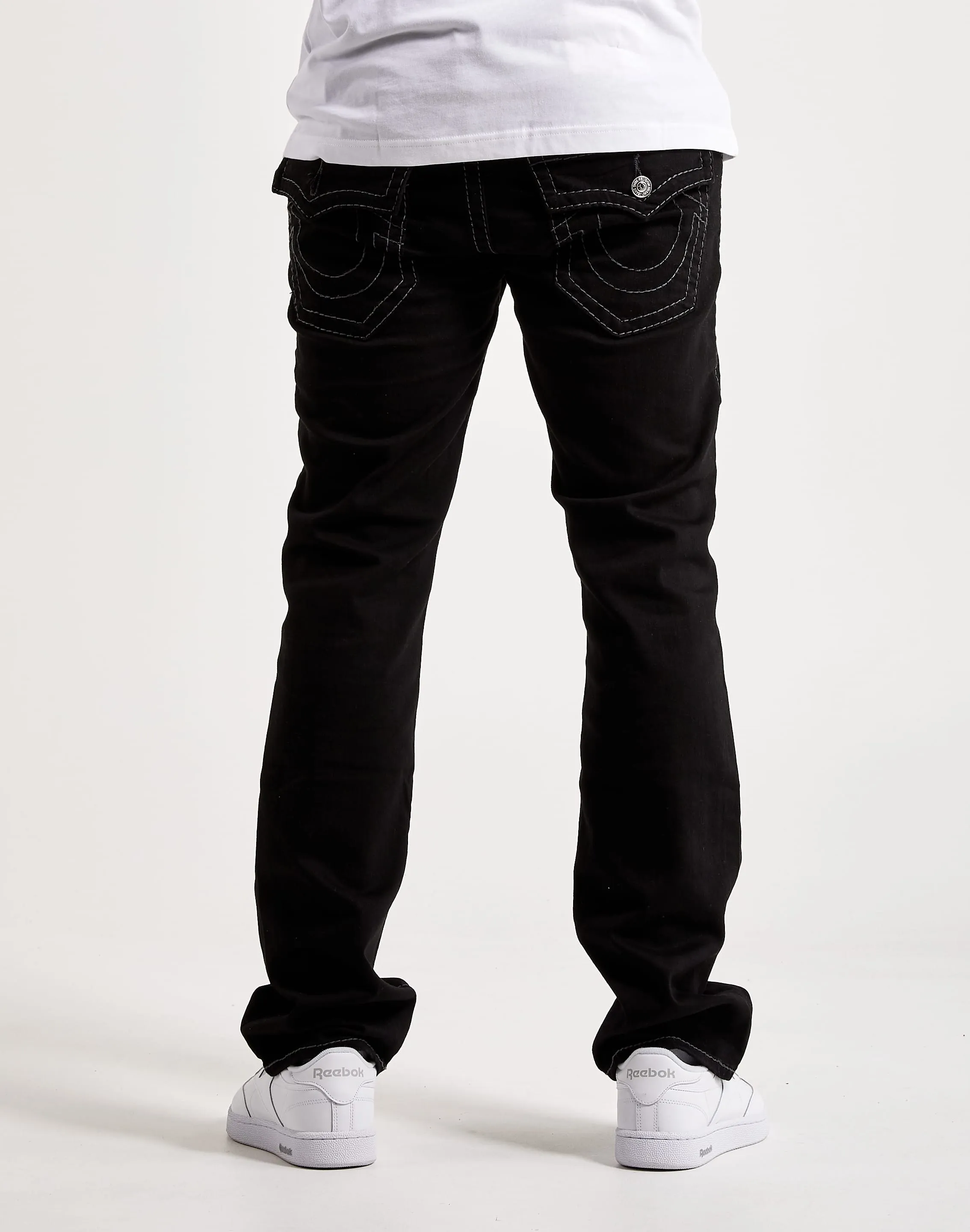 True Religion Ricky Big T Stitch Straight Jeans