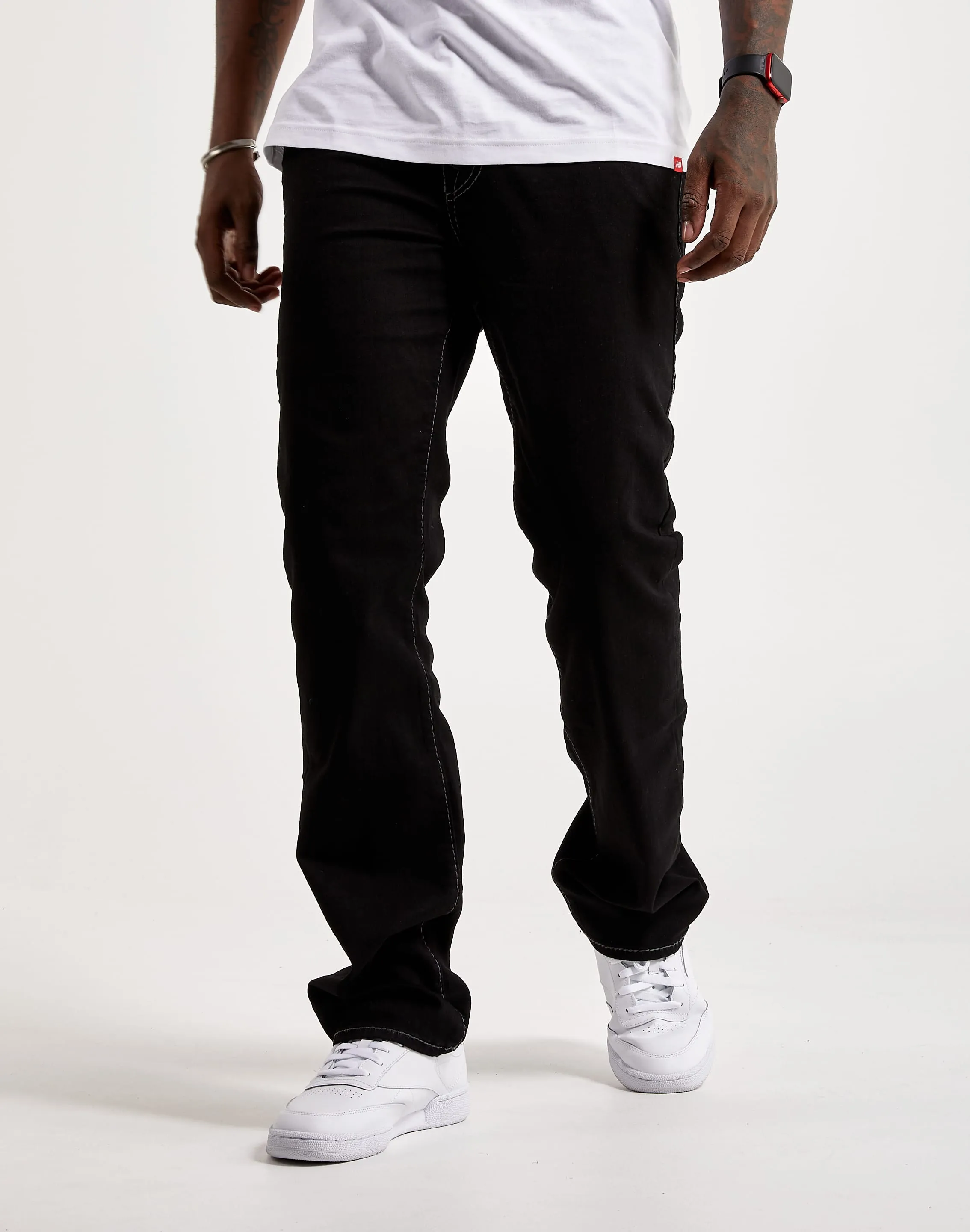 True Religion Ricky Big T Stitch Straight Jeans