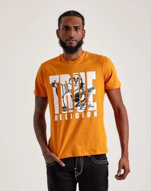 True Religion Shadow Buddha Tee