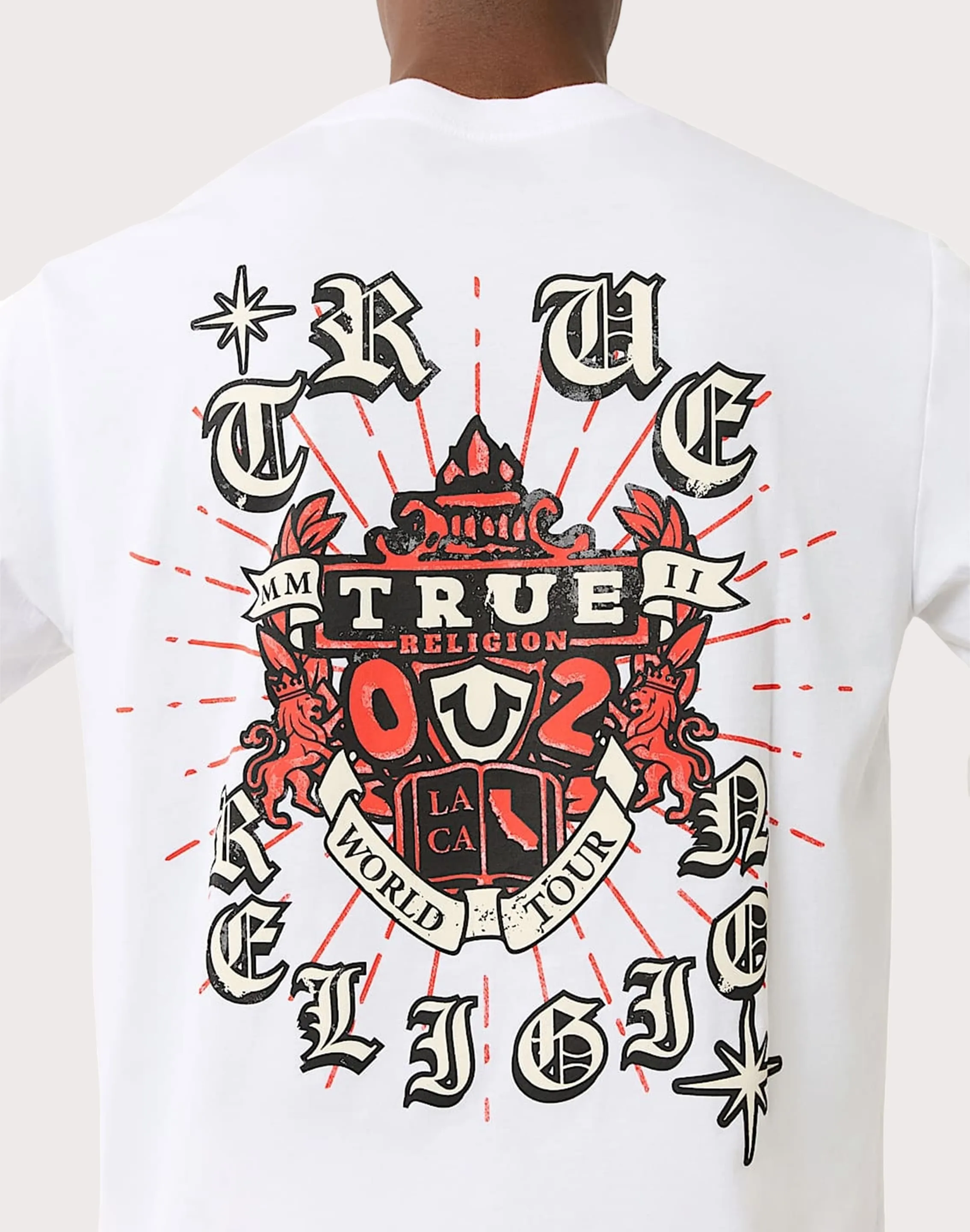 True Religion Shining Crest Tee