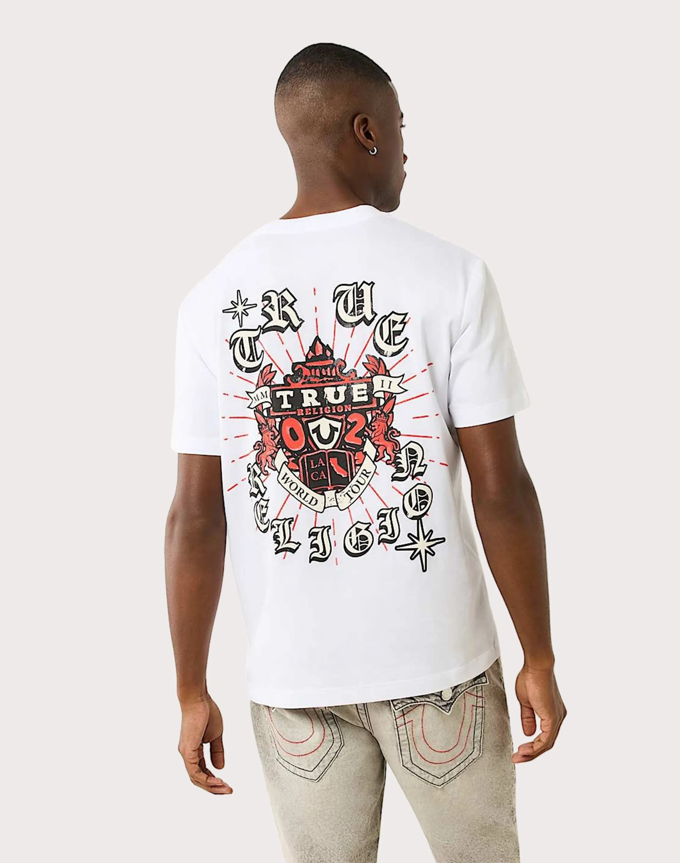 True Religion Shining Crest Tee