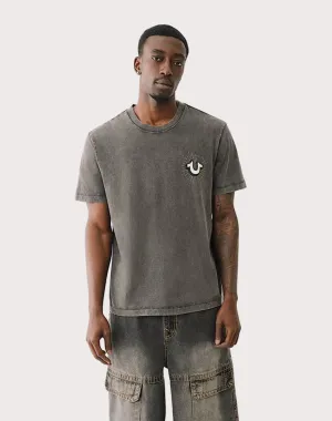 True Religion Shining Mineral Wash Tee