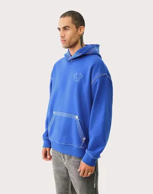 True Religion Super QT Buddha Pullover Hoodie