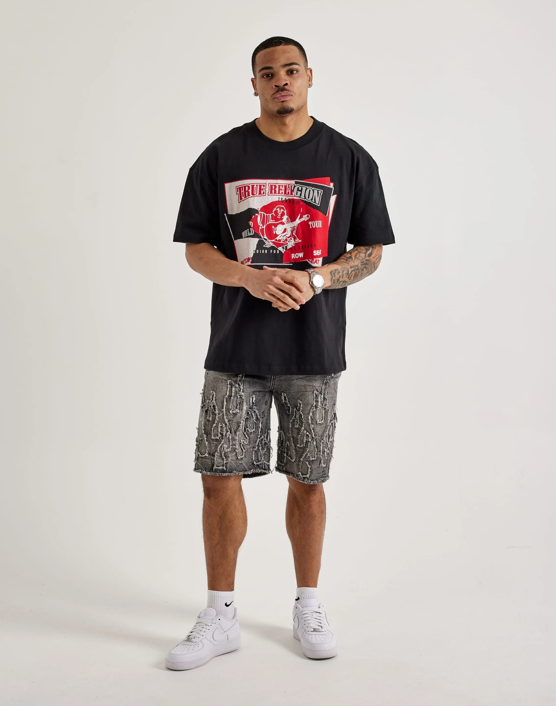 True Religion Torn Tee