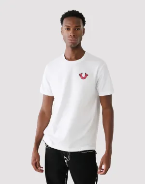 True Religion True Religion Buddha Logo Men's White Tee