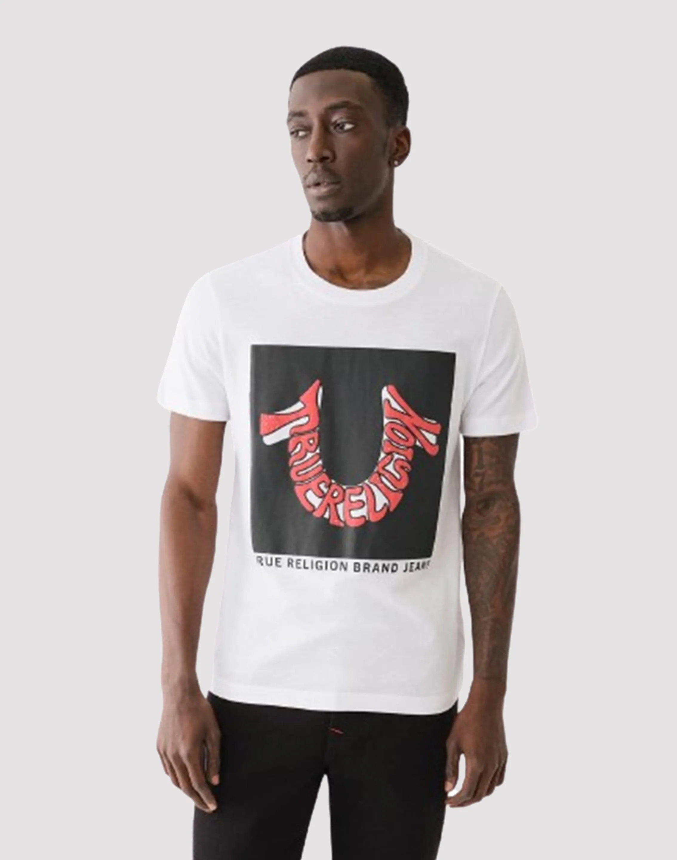True Religion Warped Horseshoe Tee
