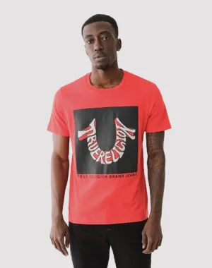 True Religion Warped Logo Tee