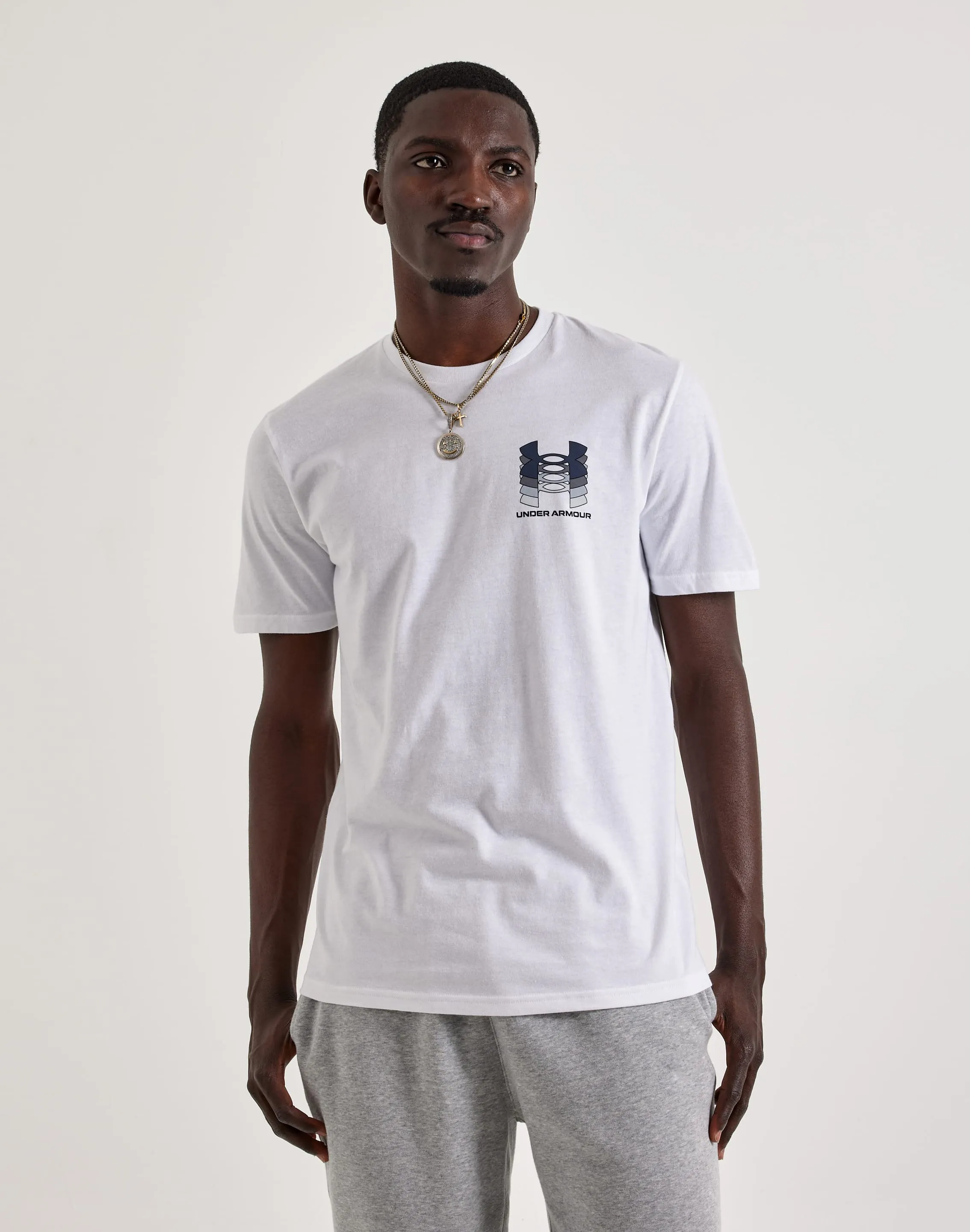 Under Armour Stacked Logo Tee