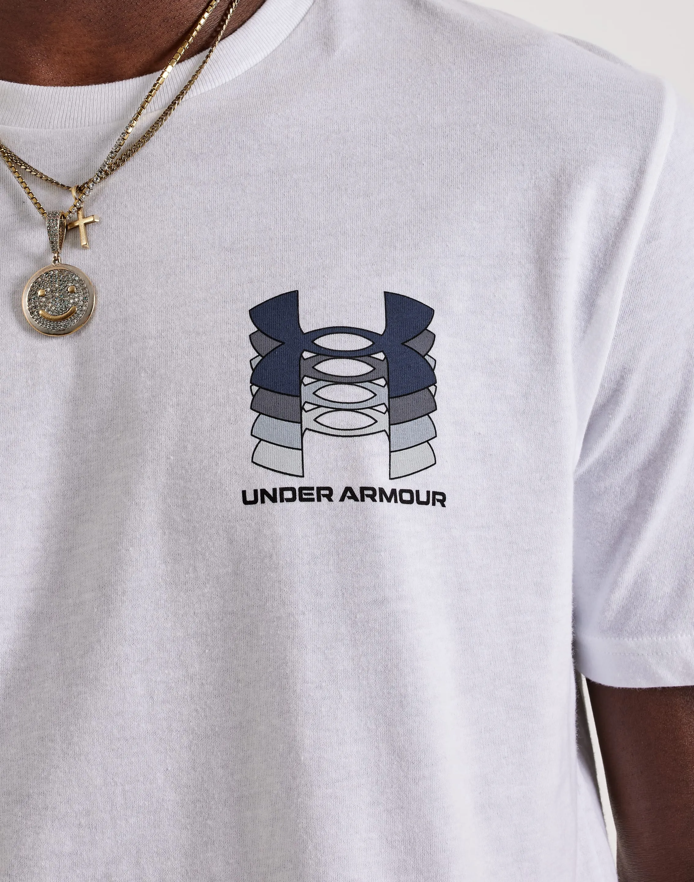 Under Armour Stacked Logo Tee
