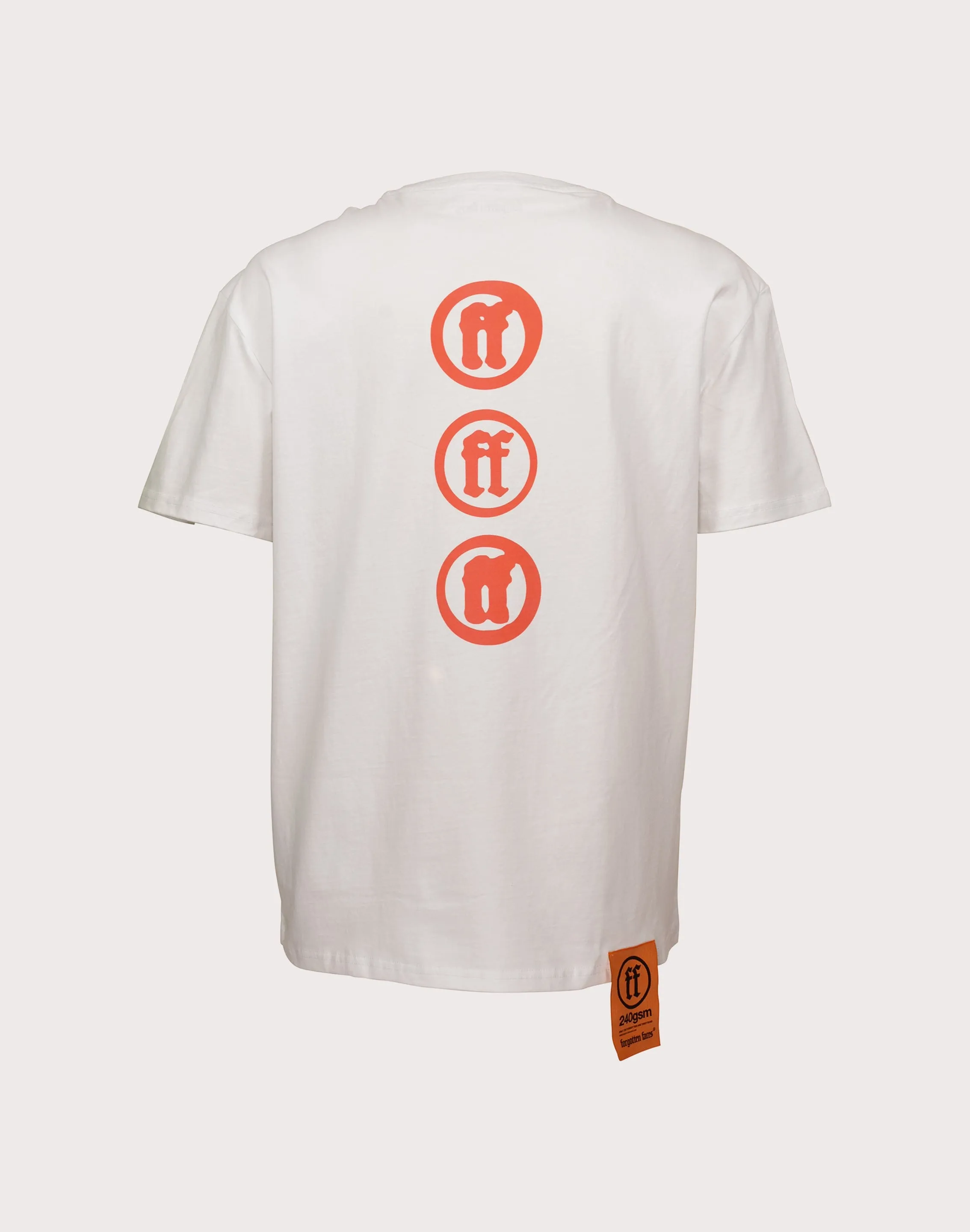 URBAN CLASSICS Forgotten Faces Fading Logo Statue Tee