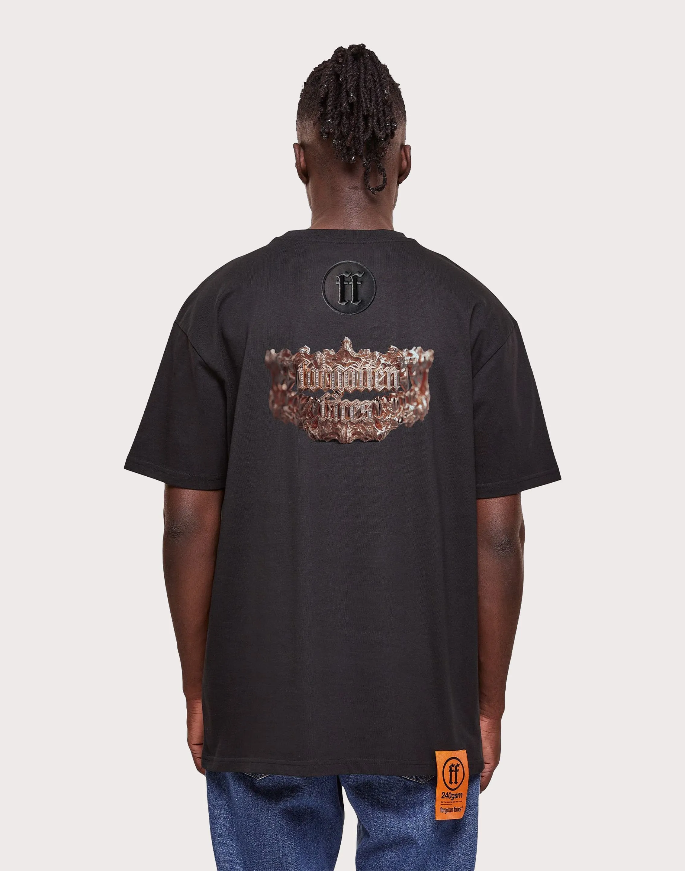 URBAN CLASSICS Forgotten Faces Forgotten Grill Black Tee