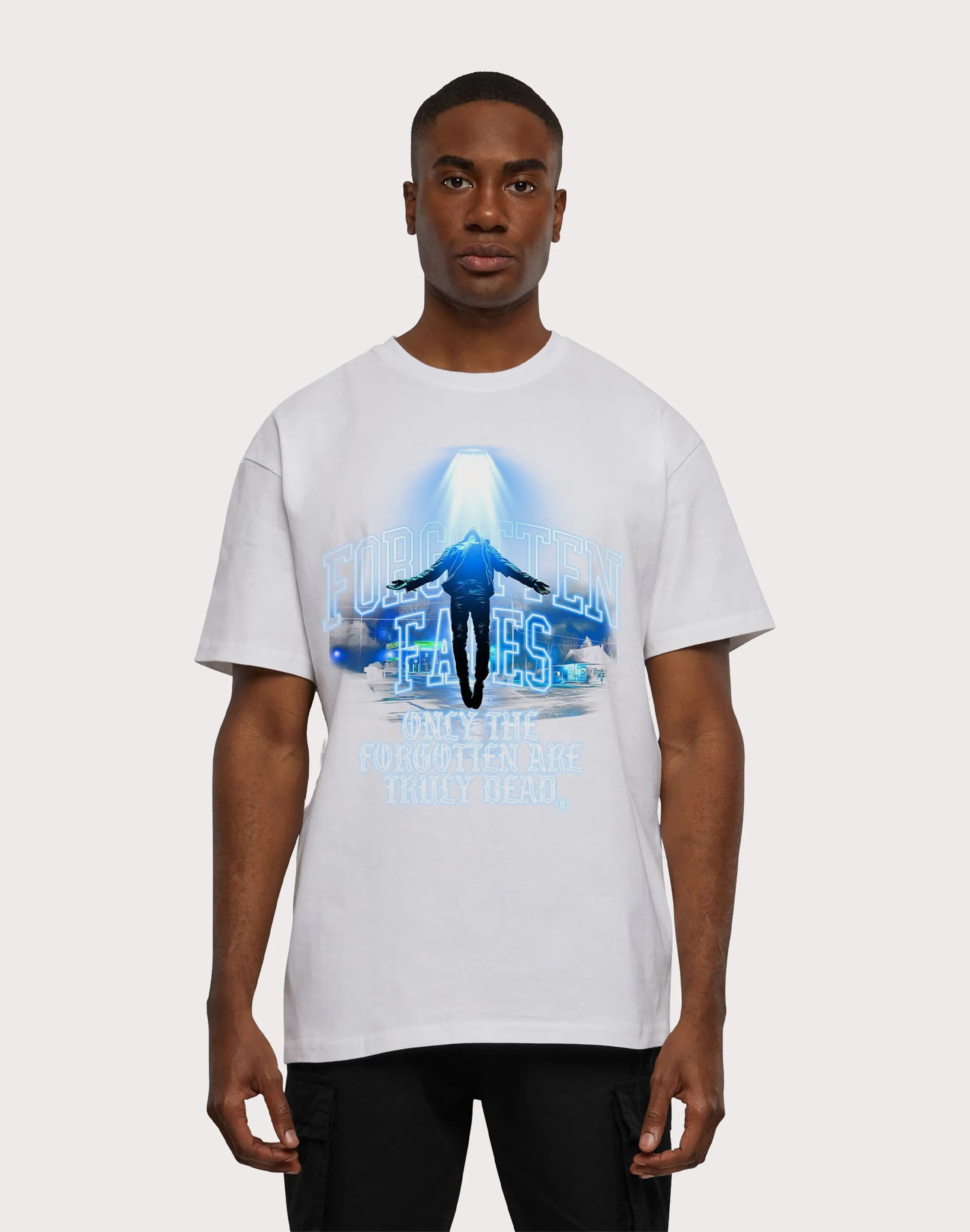 URBAN CLASSICS Forgotten Faces Levitate Tee