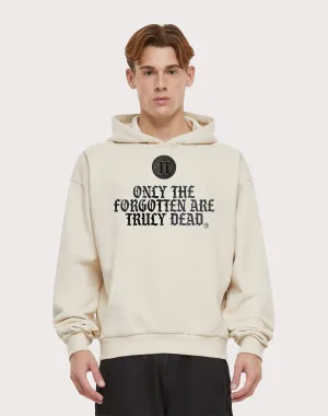 URBAN CLASSICS Forgotten Faces Skull Sand Hoodie