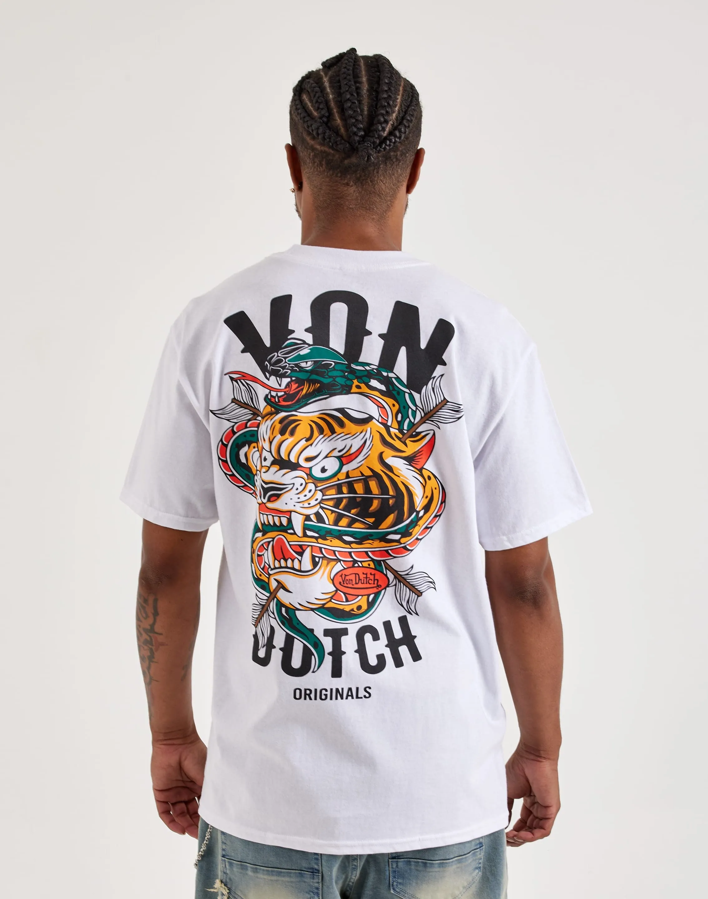 Von Dutch Tiger Snake Tee