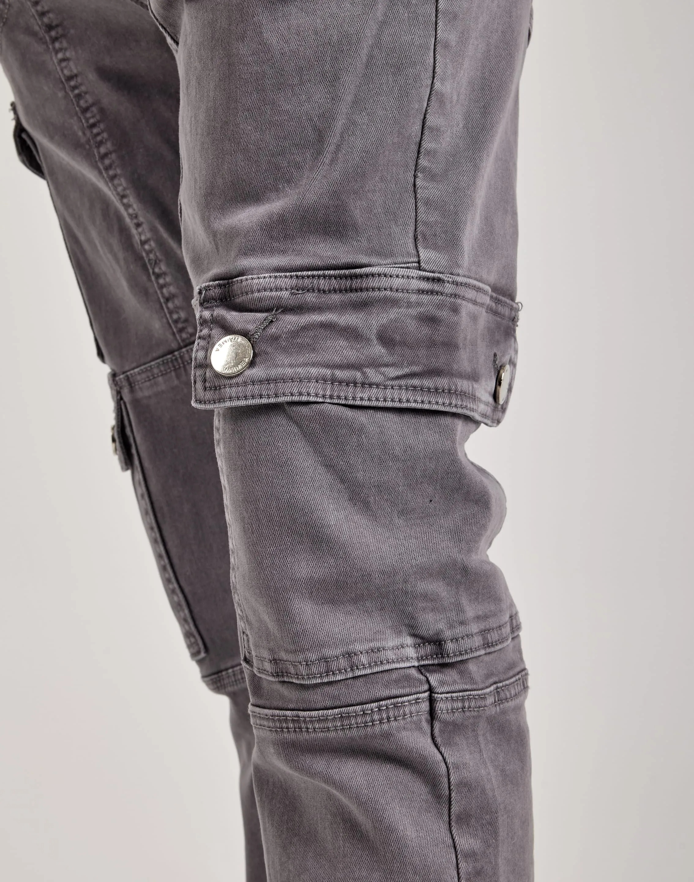 WAIMEA Overdyed Stacked Cargo Jeans