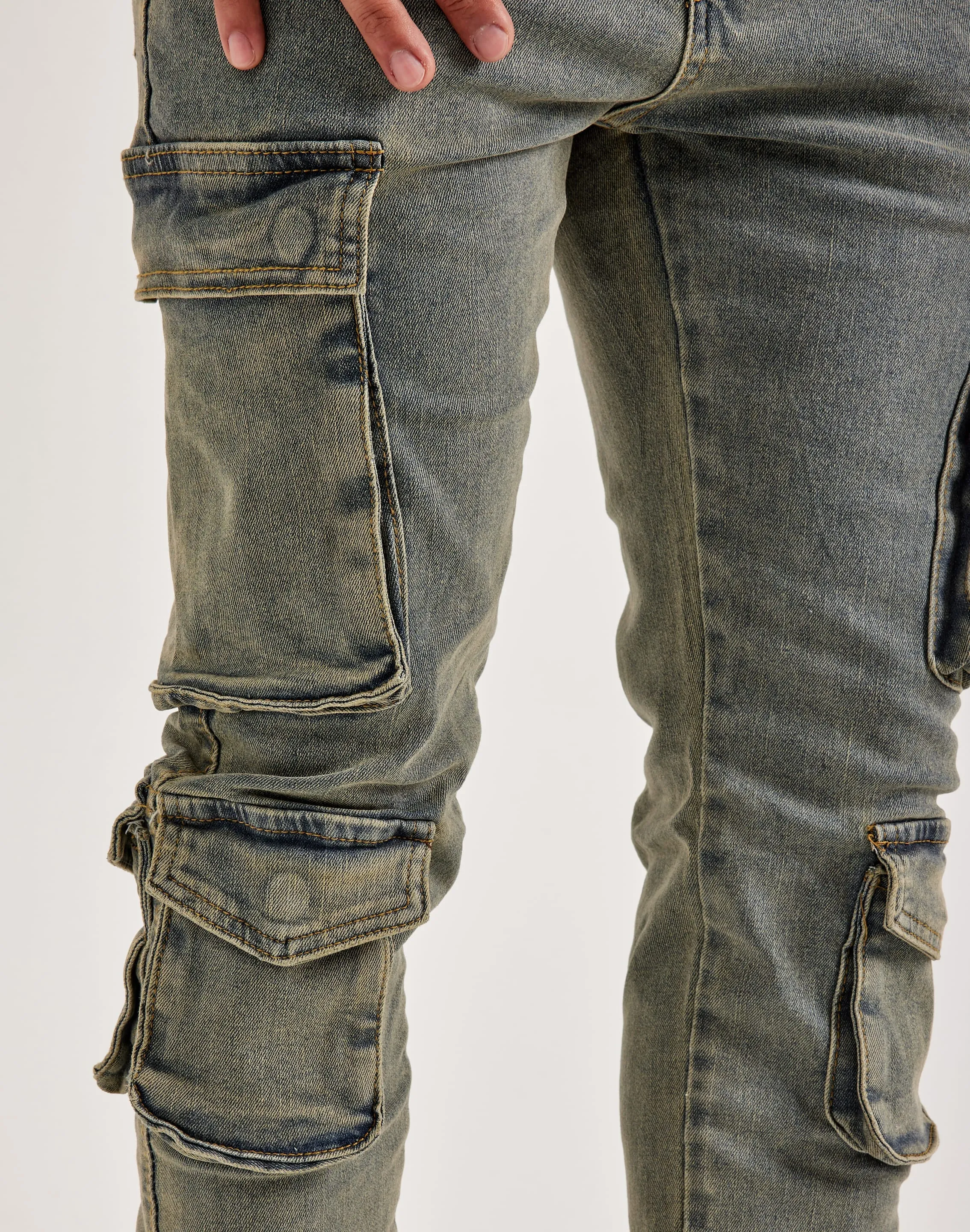 WAIMEA Stacked Cargo Jeans