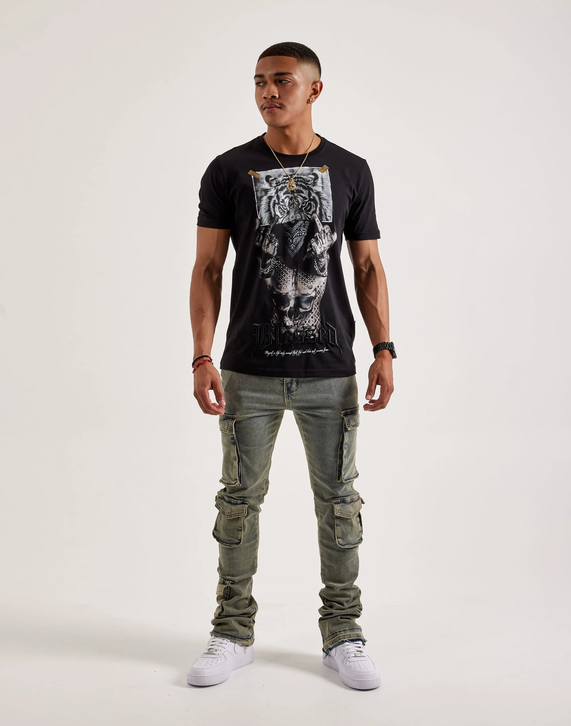 WAIMEA Stacked Cargo Jeans