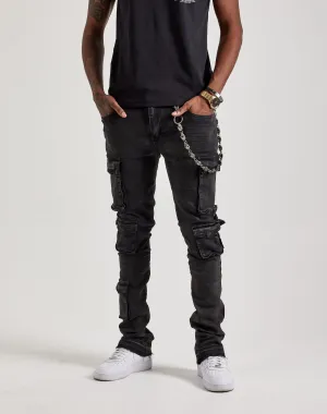 WAIMEA Stacked Cargo Jeans