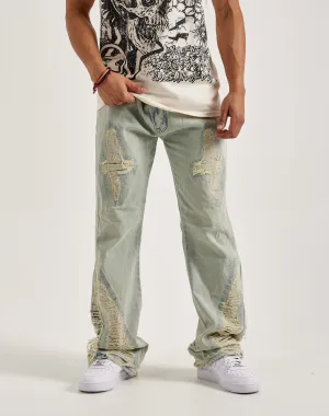 WAIMEA Super Flared Denim Jeans
