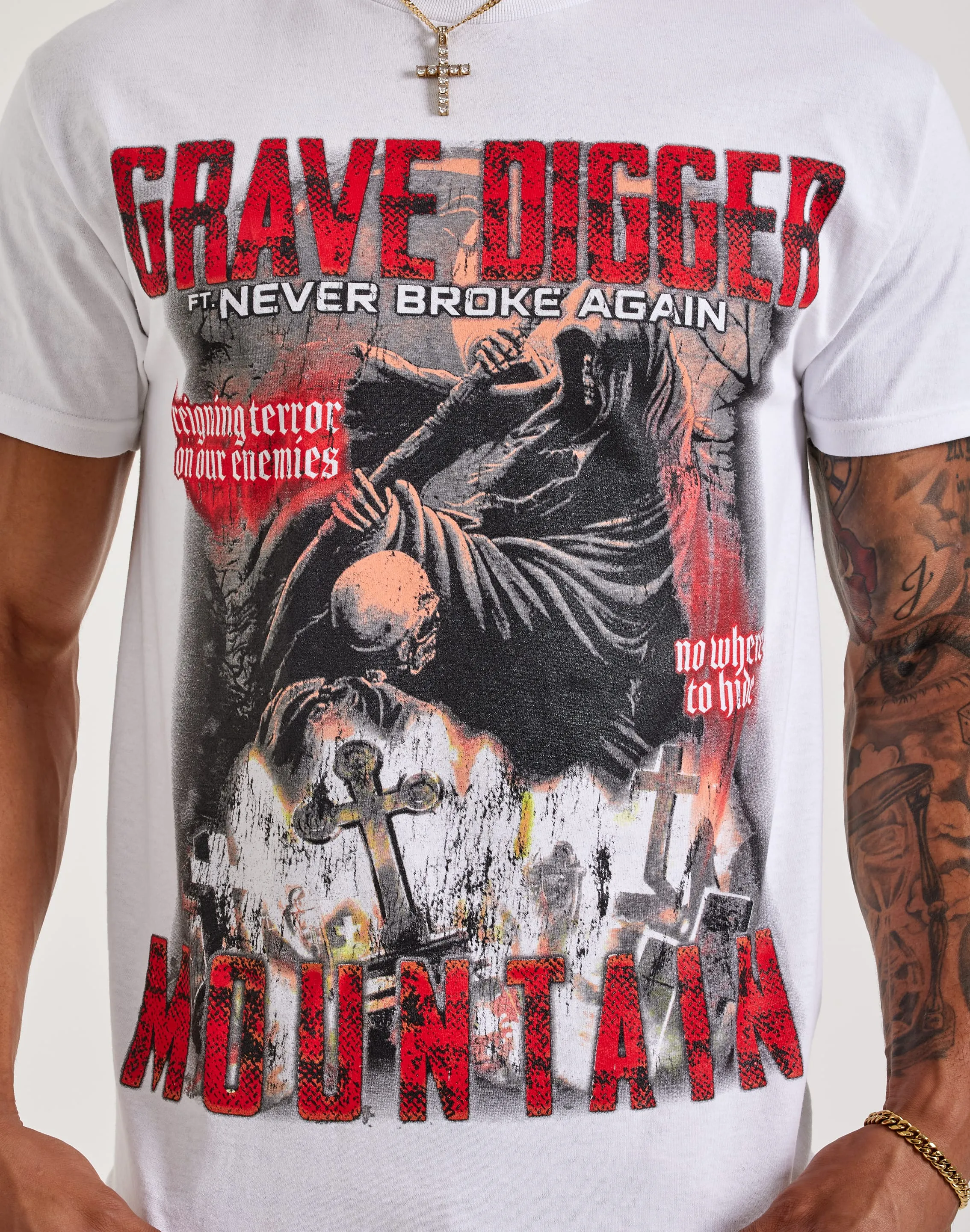 WESTSIDE MERCHANDISING LLC Grave Digger Mountain Youngboy Tee