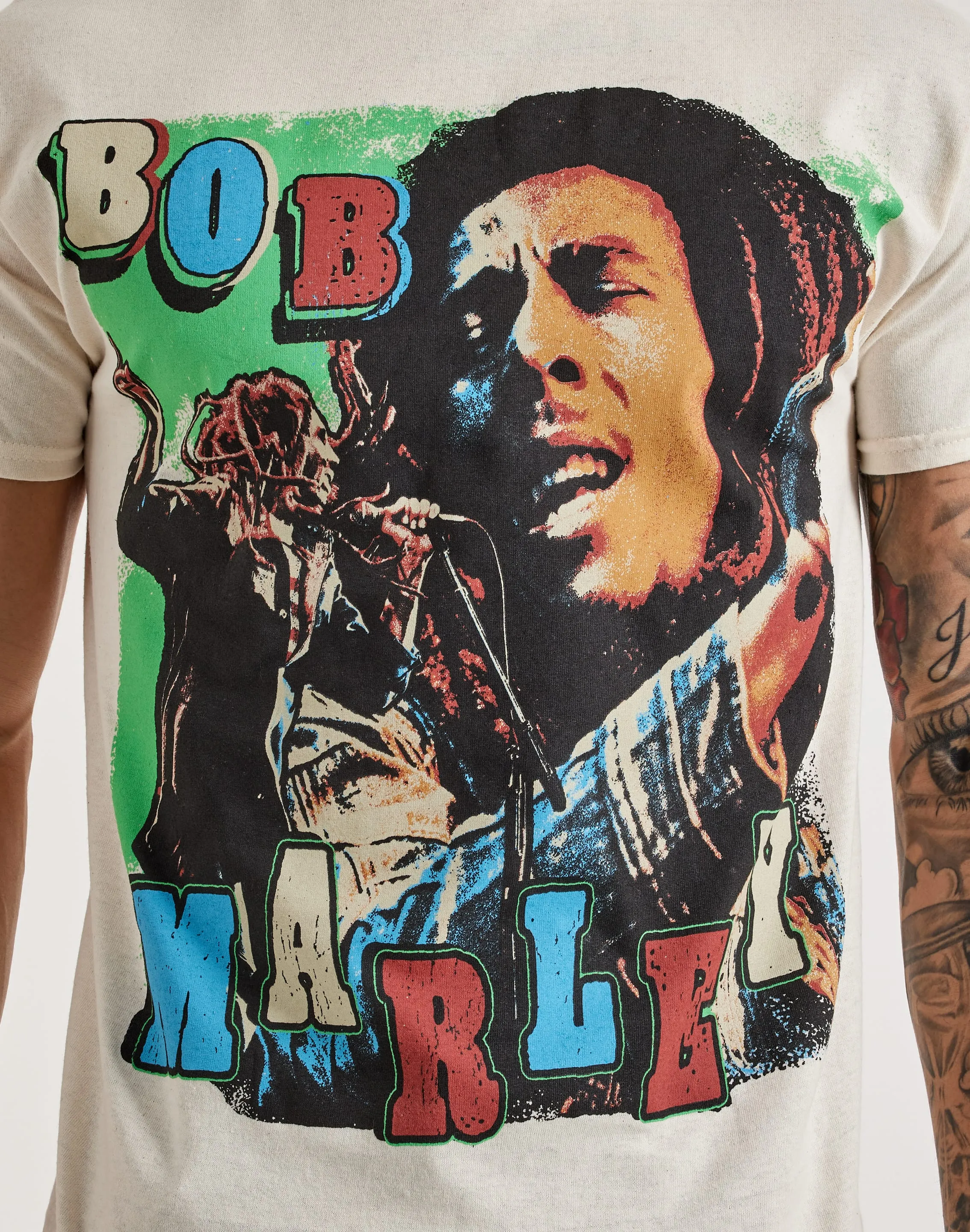 Zion Rootswear Bob Marley Collage Tee